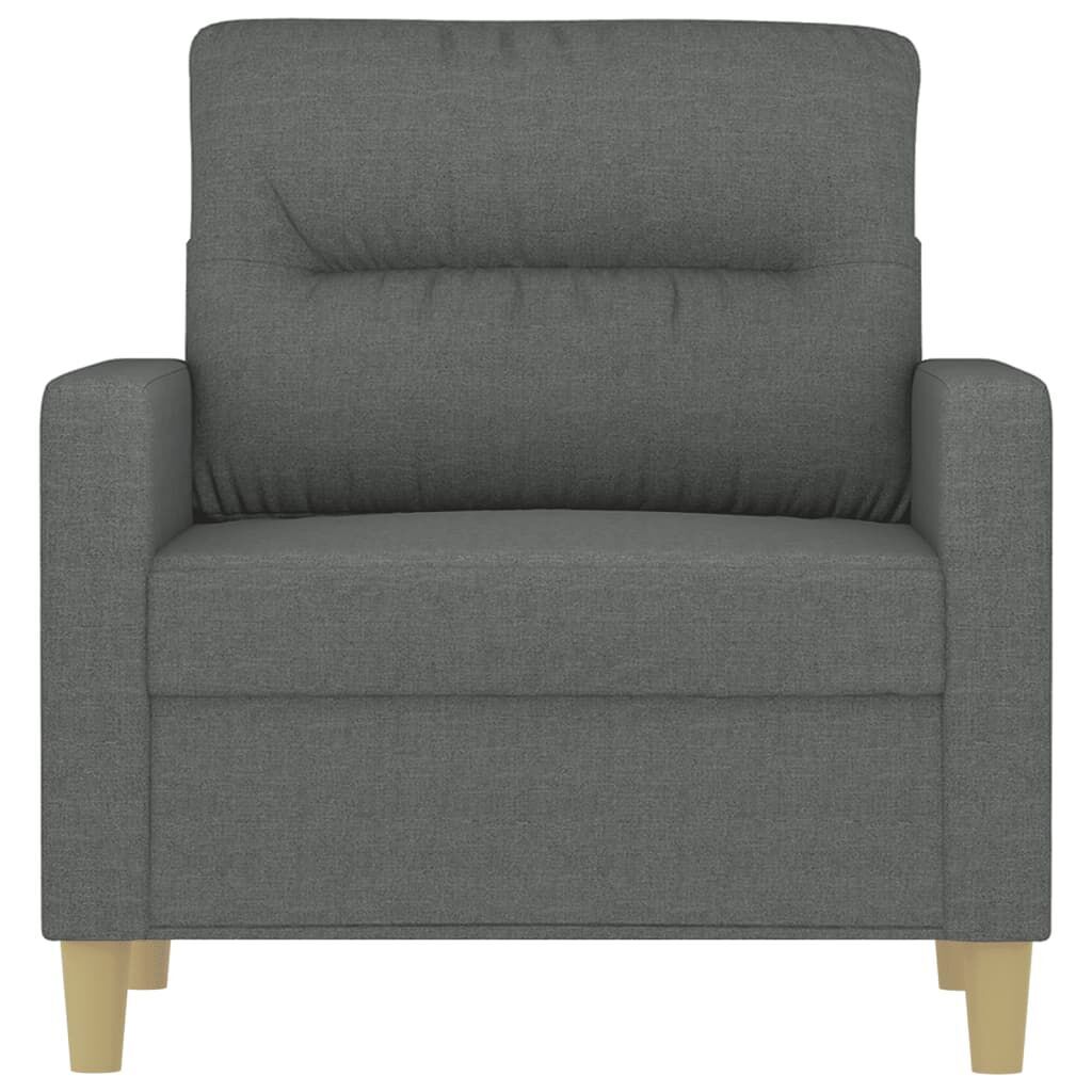 Sofa Chair Dark Grey 60 cm Fabric Price