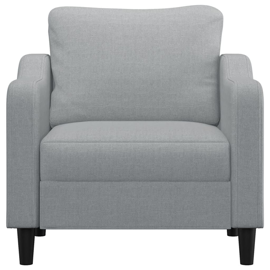 Sofa Chair Light Grey 60 cm Fabric Price