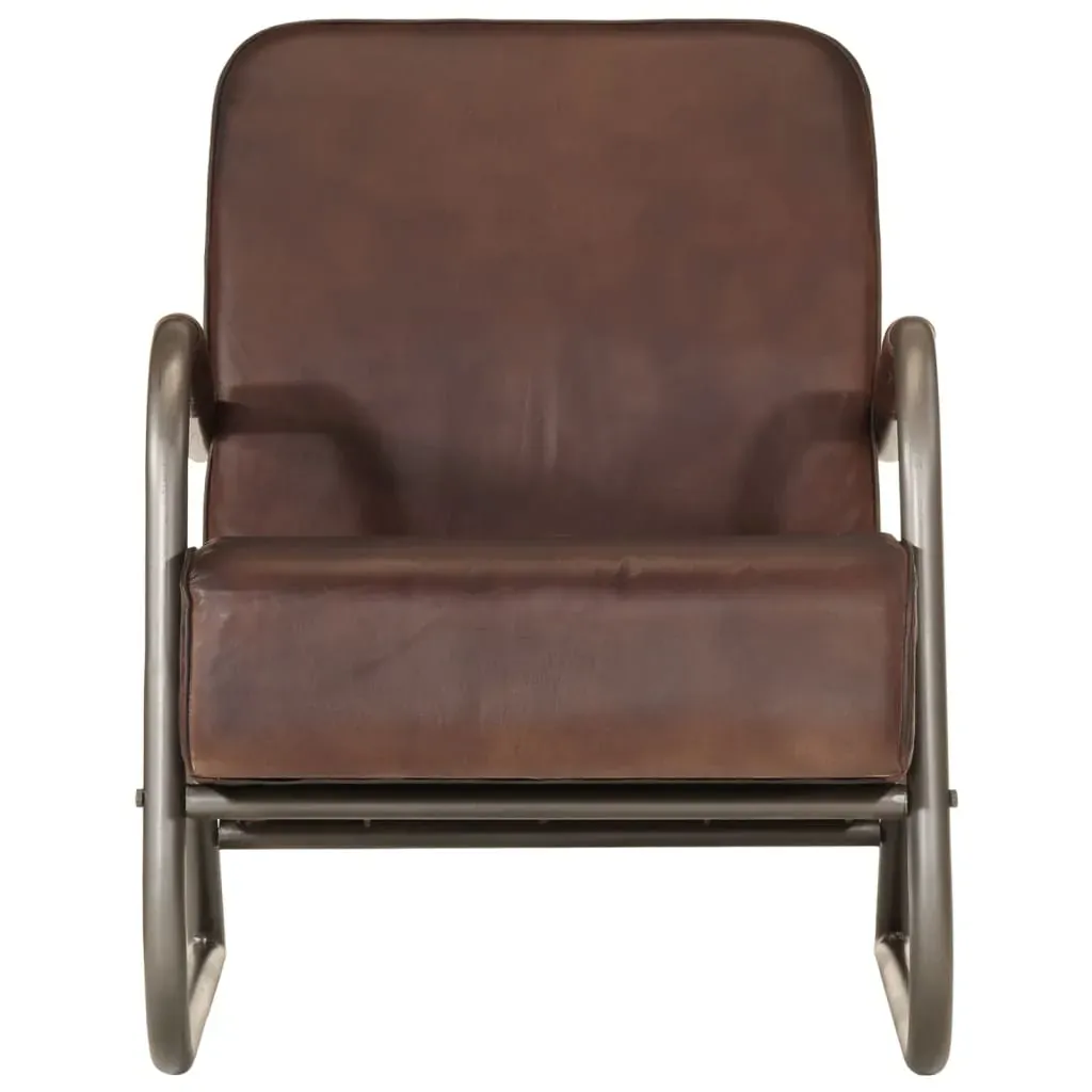 Sofa Chair Brown Real Leather Price