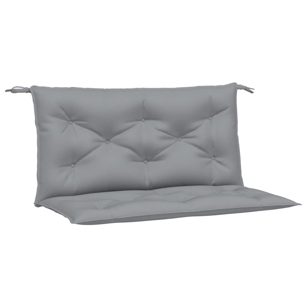 Garden Bench Cushions 2pcs Grey 100x50x7 cm Oxford Fabric Price