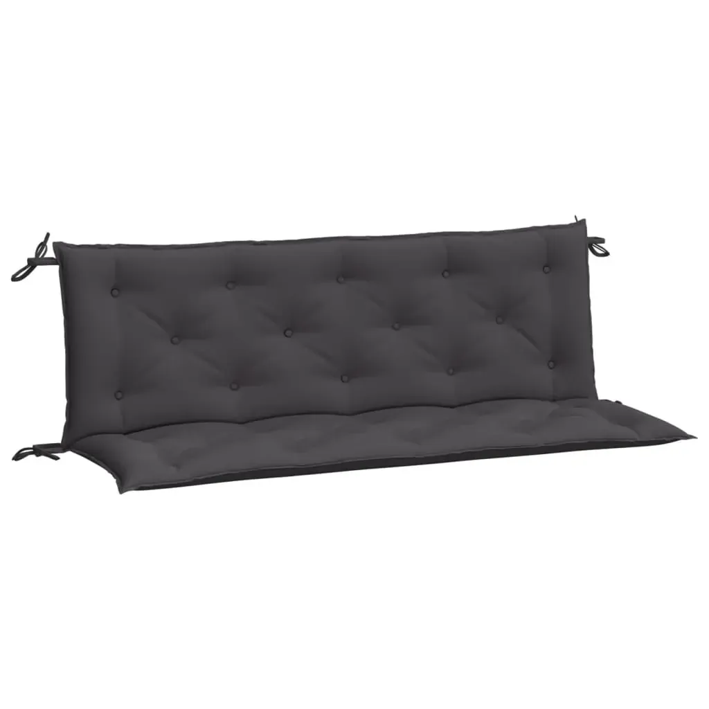 Garden Bench Cushions 2pcs Anthracite 150x50x7cm Oxford Fabric Price