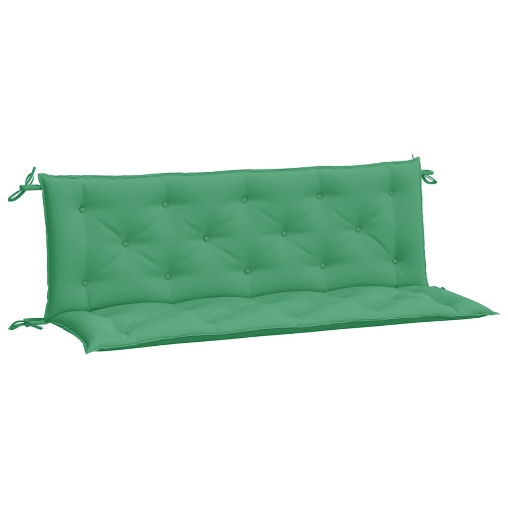 Garden Bench Cushions 2pcs Green 150x50x7cm Oxford Fabric Price