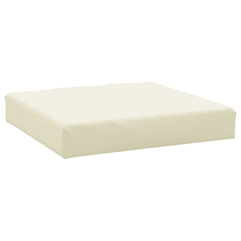 Pallet Cushion Cream 60x60x9.5 cm Oxford Fabric Price