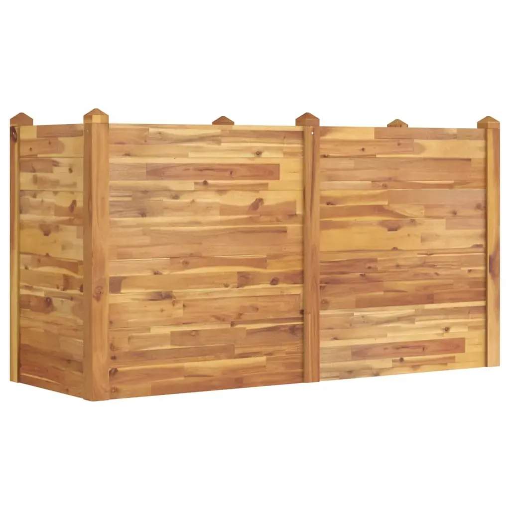 Garden Raised Bed 160x60x84 cm Solid Wood Acacia Price