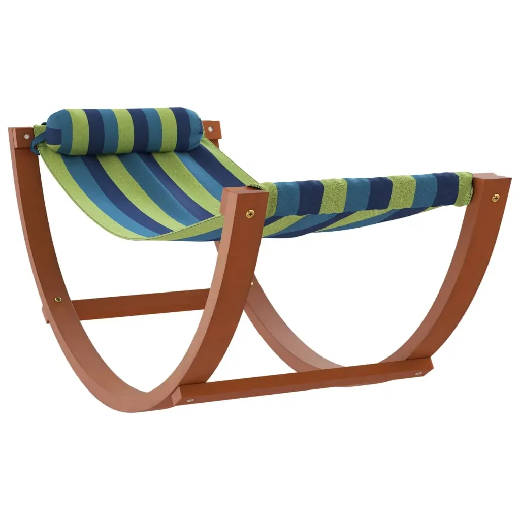 Rocking Hammock for Kids Blue and Green Fabric Price