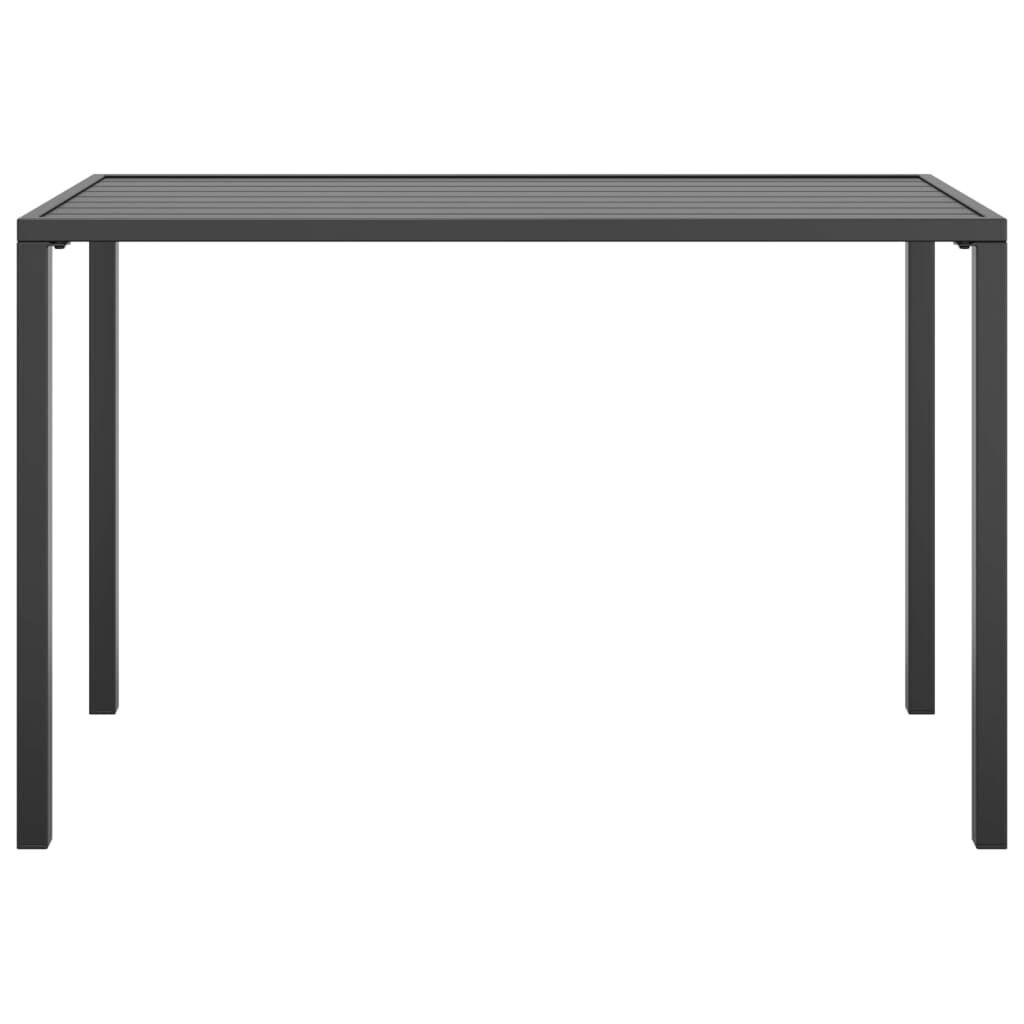 Garden Dining Table Anthracite 110x54x70 cm Steel Price