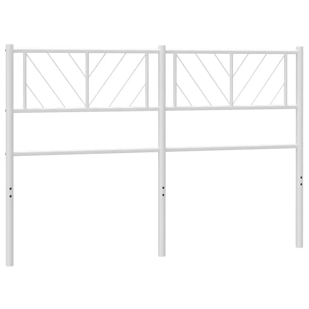 Metal Headboard White 152 cm Queen Price