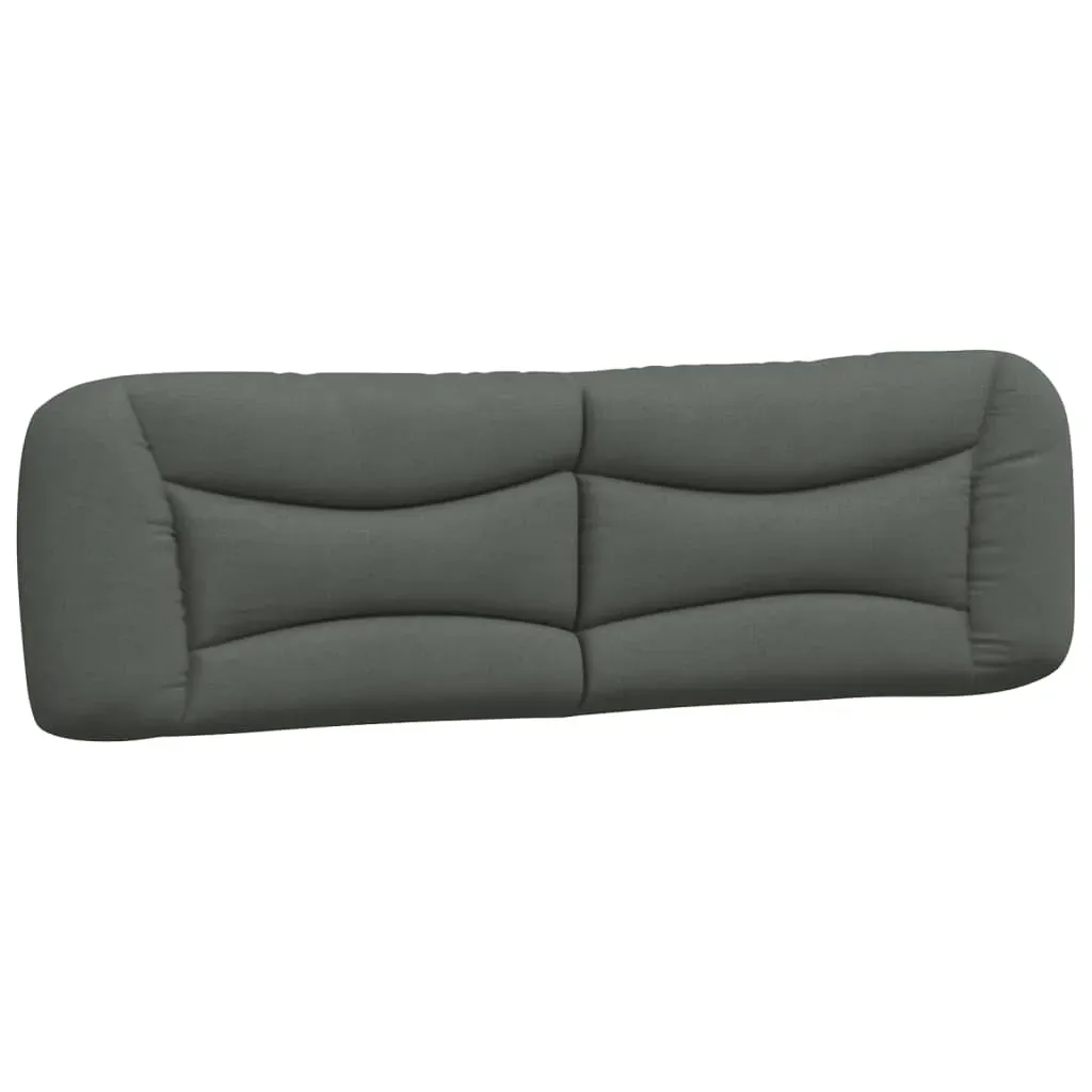Headboard Cushion "Hvar" Dark Grey 180 cm Fabric Price