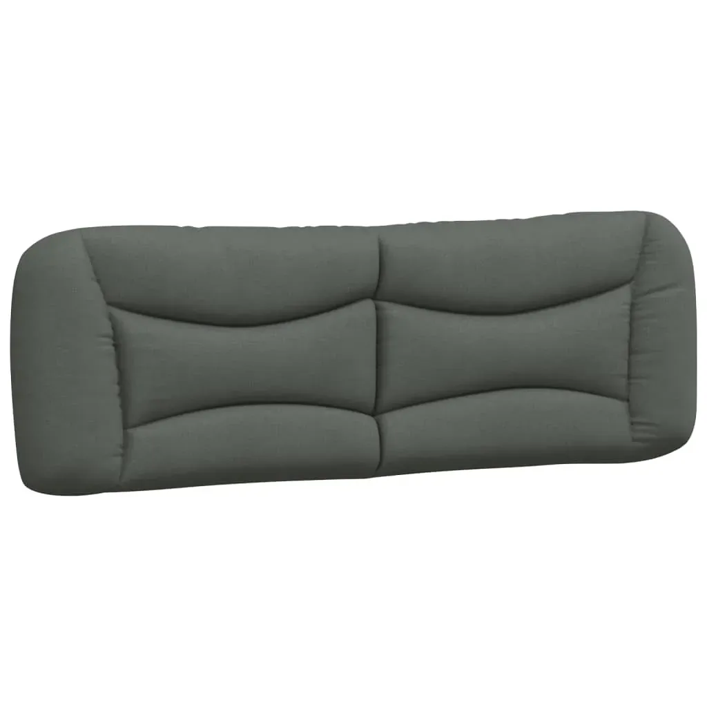 Headboard Cushion "Hvar" Dark Grey 152 cm Queen Fabric Price