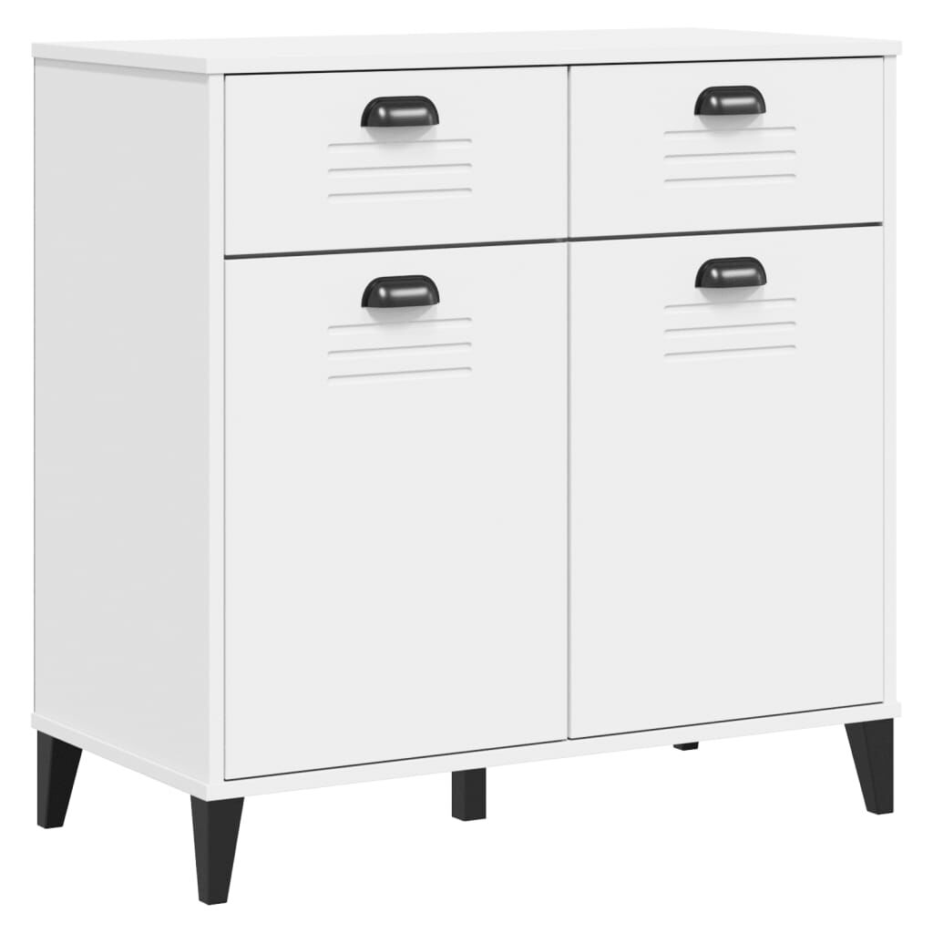 Sideboard VIKEN White 80x40x80 cm Engineered Wood Price