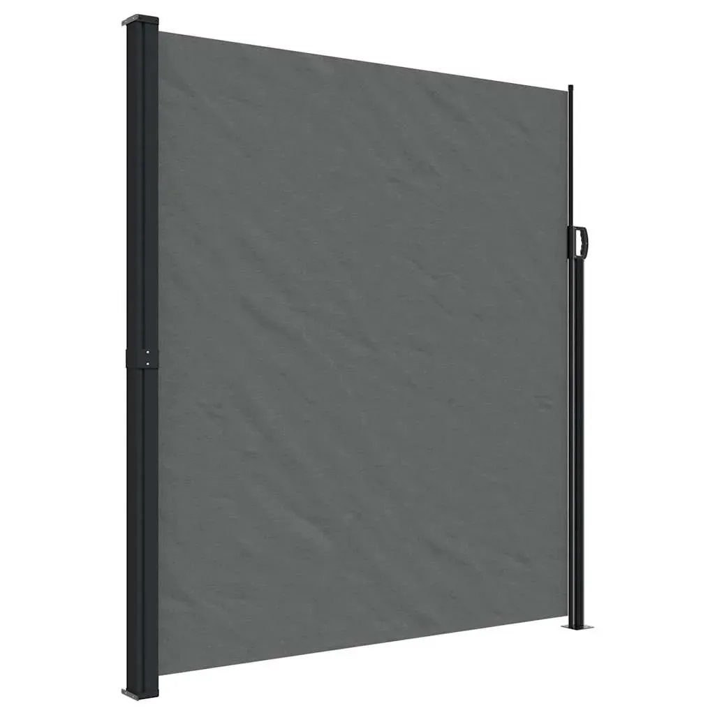 Retractable Side Awning Anthracite 220x500 cm Price