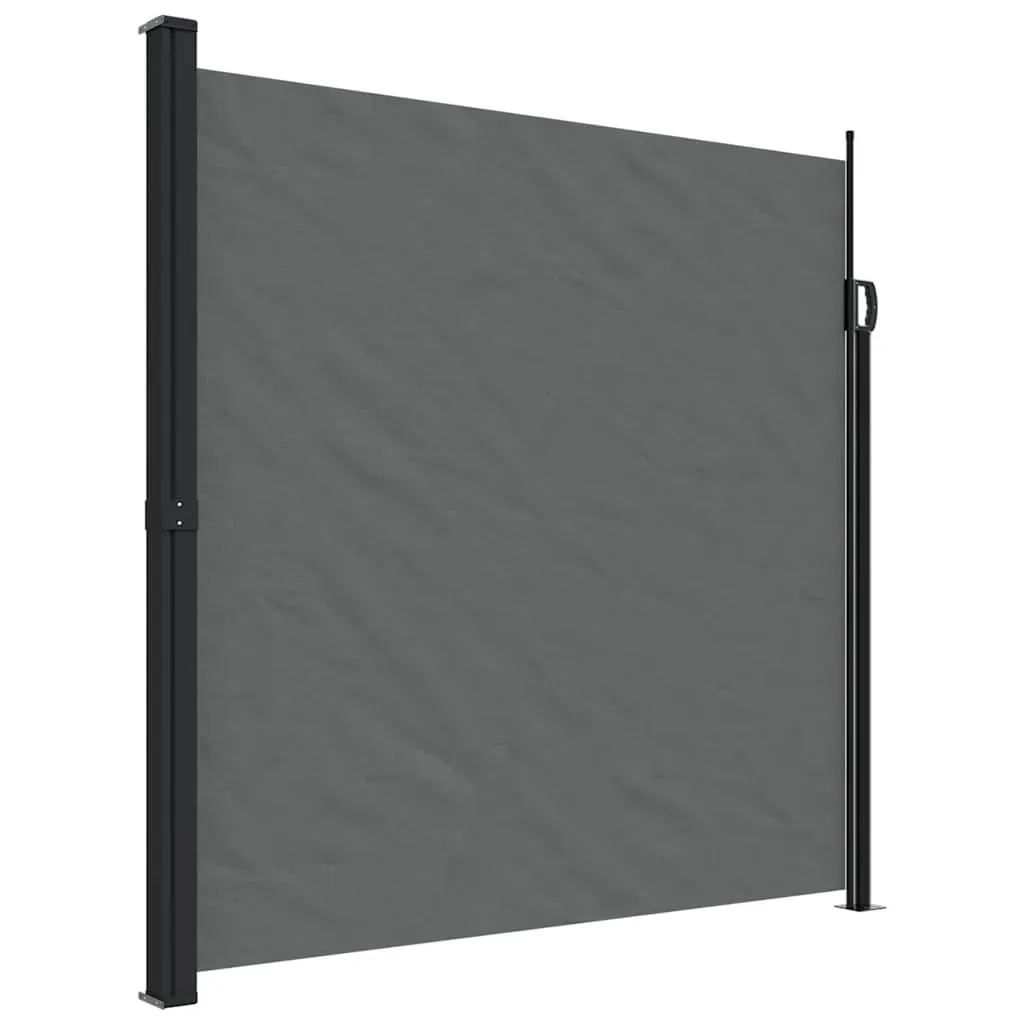 Retractable Side Awning Anthracite 200x600 cm Price
