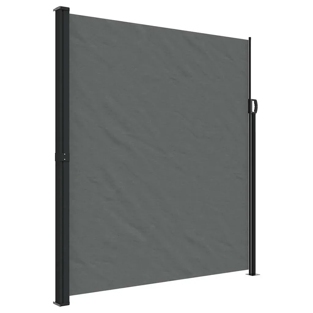 Retractable Side Awning Anthracite 220x600 cm Price