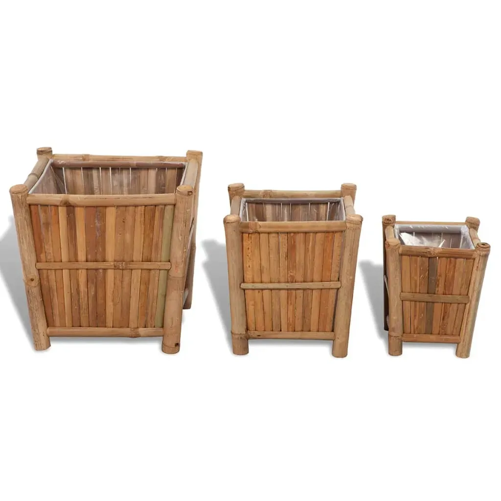 3 pcs Bamboo Raised Bed with Nylon Lining Price
