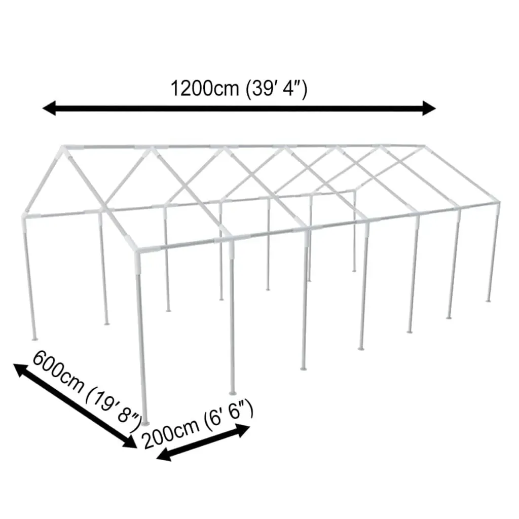 Steel Frame for 12 x 6 m Party Tent Price