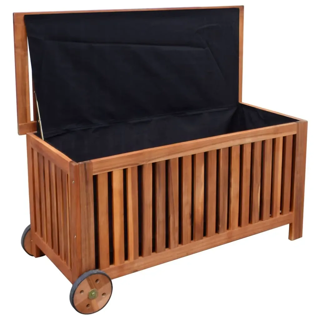 Garden Storage Box 118x52x58 cm Wood Price