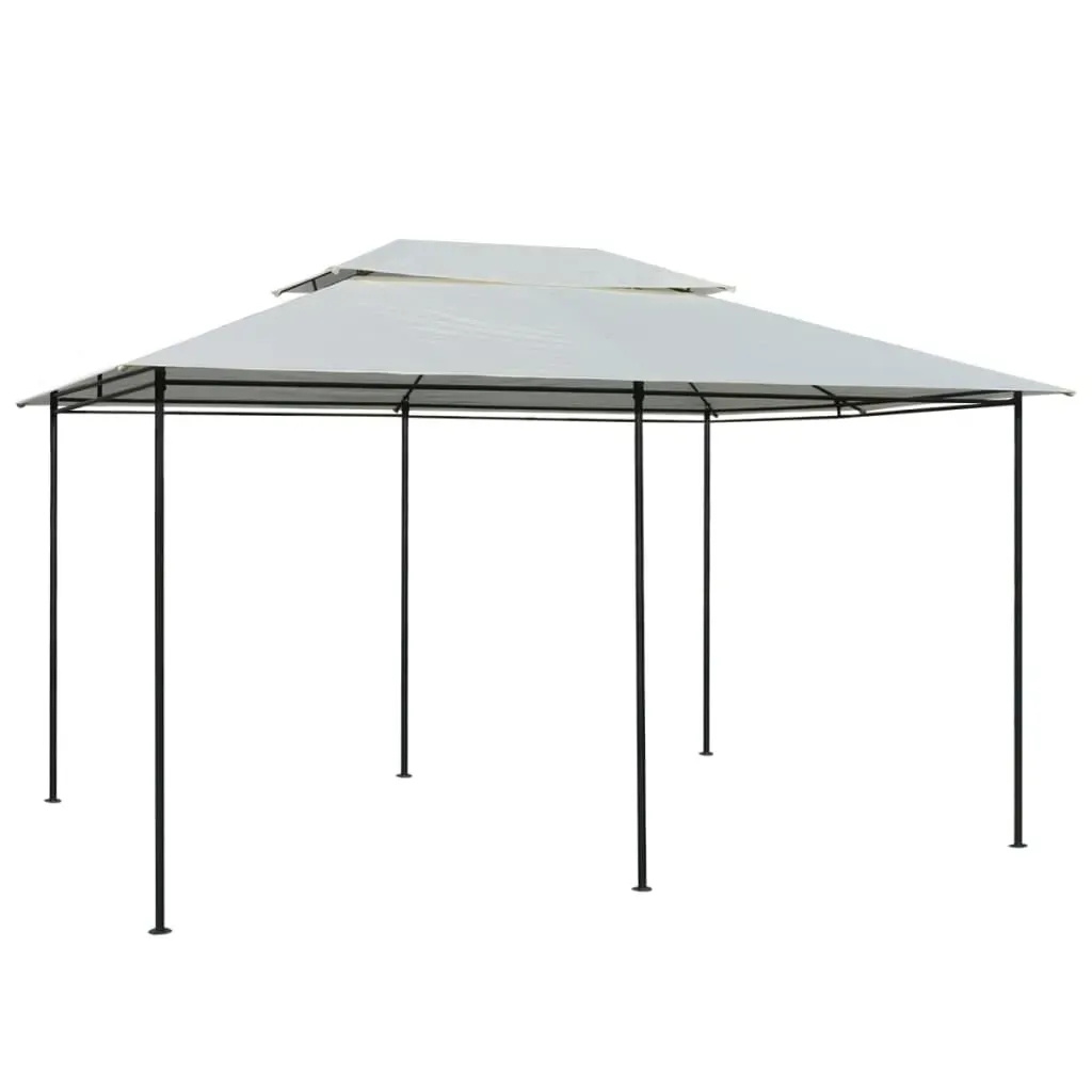 Garden Marquee with Curtains 4x3 m White Price