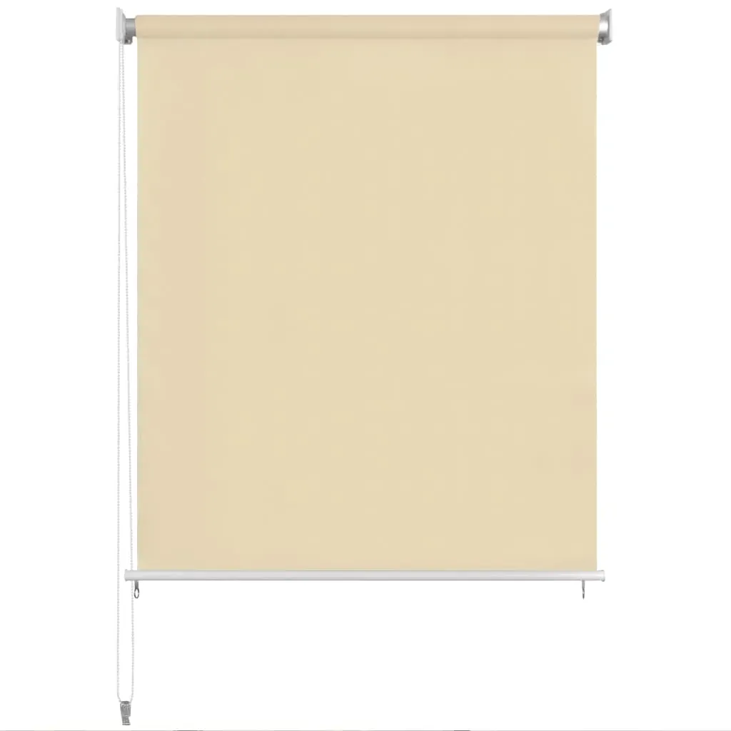 Outdoor Roller Blind 240x230 cm Cream Price