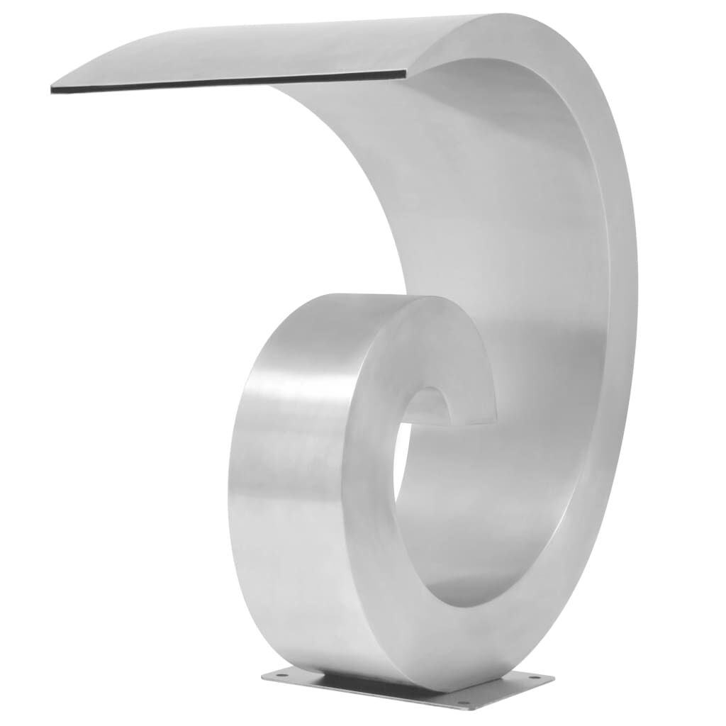 Pool Fountain Stainless Steel 50x30x53 cm Silver Price