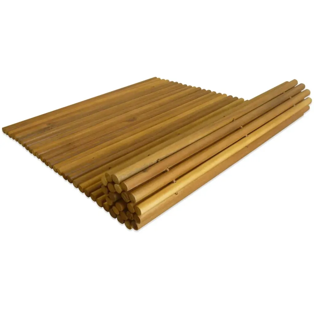 Bath Mat Acacia Wood 80x50 cm Price