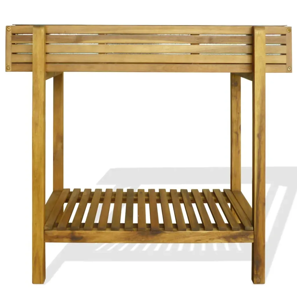 Raised Garden Raised Bed Solid Acacia Wood and Zinc Price