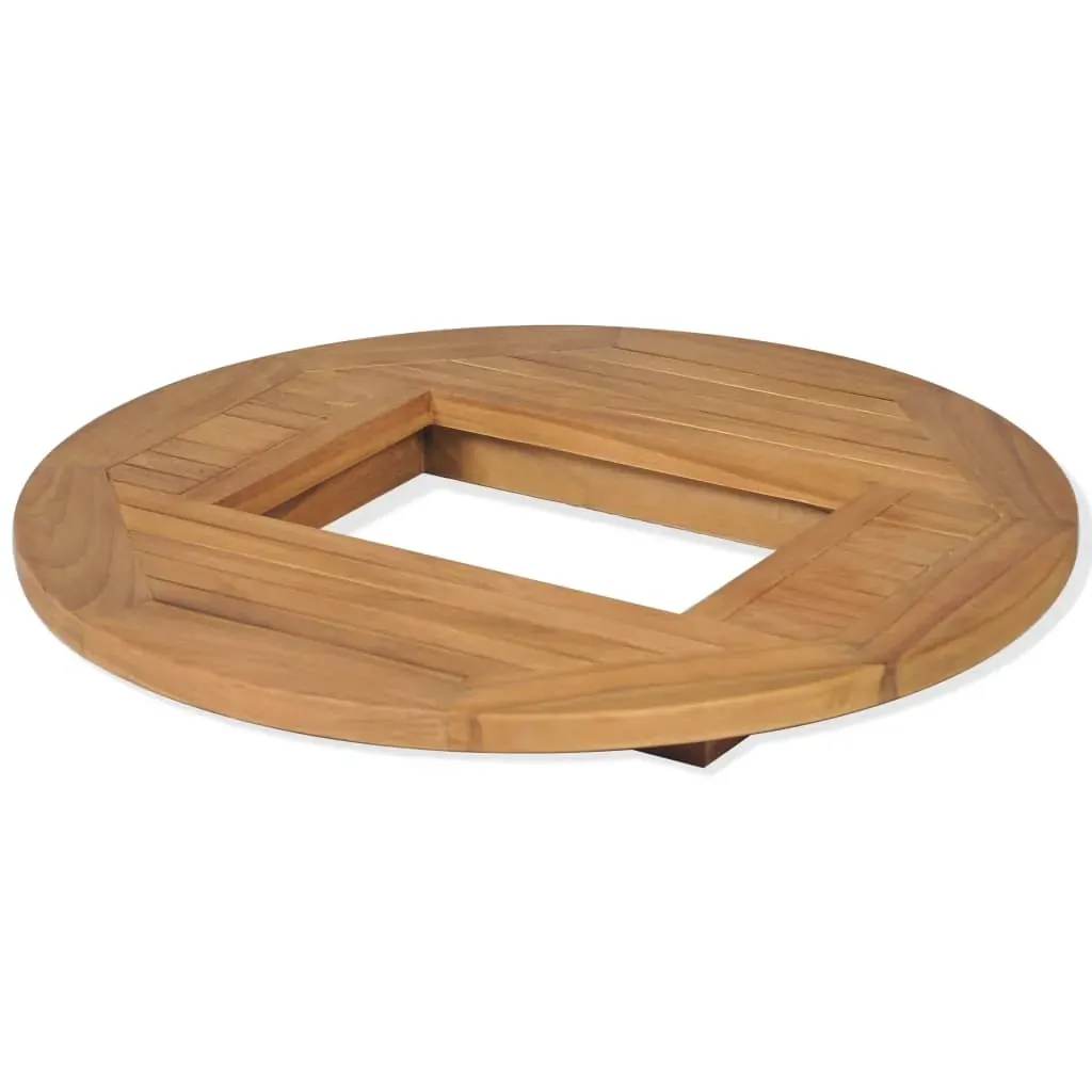 Beer Crate Tabletop Teak 70 cm Price