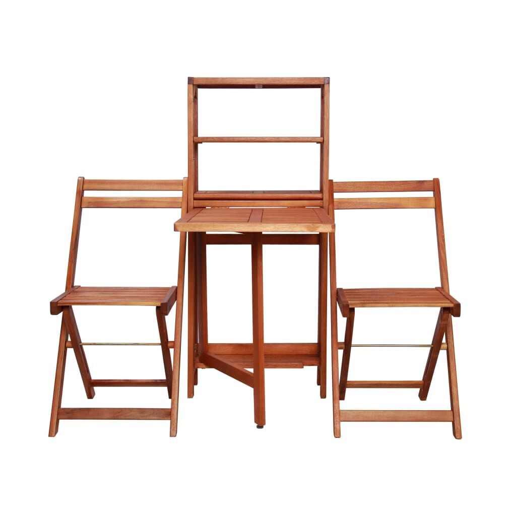 3 Piece Folding Bistro Set Solid Acacia Wood Price