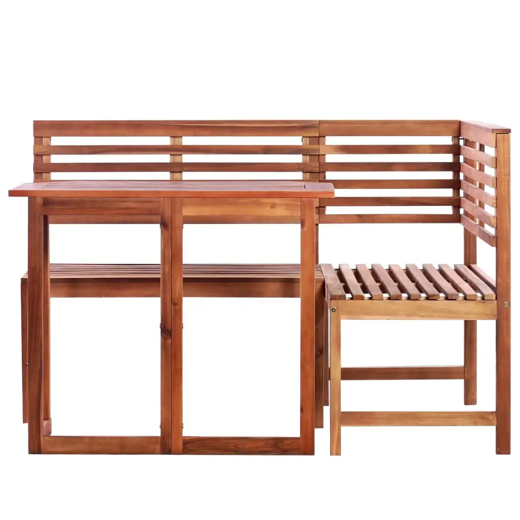 2 Piece Bistro Set Solid Acacia Wood Price