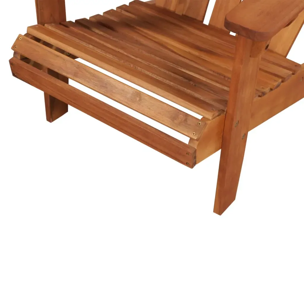 Garden Adirondack Chair Solid Acacia Wood Price