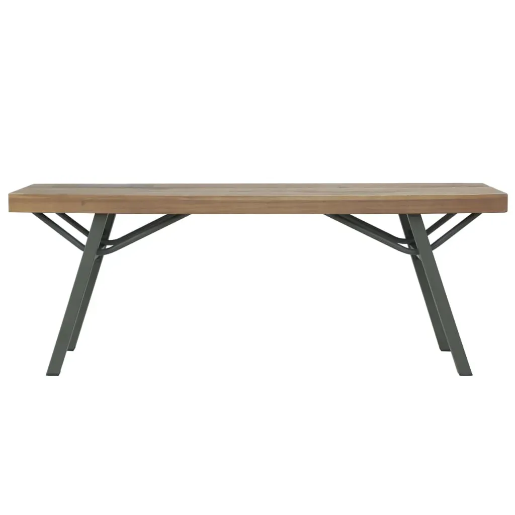 Garden Bench 120 cm Solid Acacia Wood Price