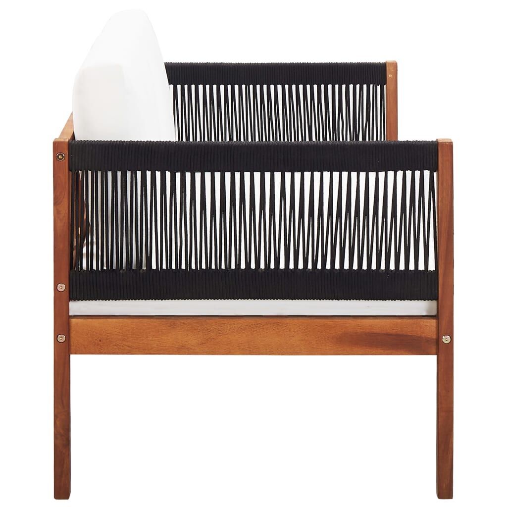 Garden Sofa 2-Seater Solid Acacia Wood Price