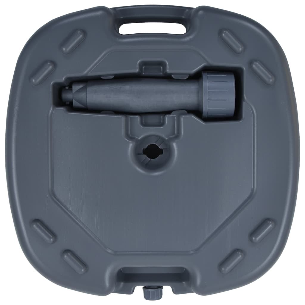 Portable Umbrella Base Grey Sand / Water Filled Price