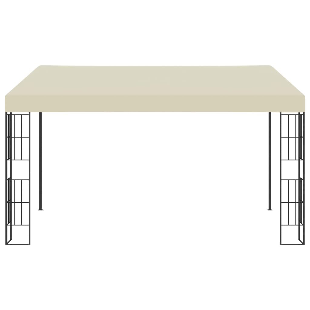 Wall-mounted Gazebo 3x4 m Cream Fabric Price