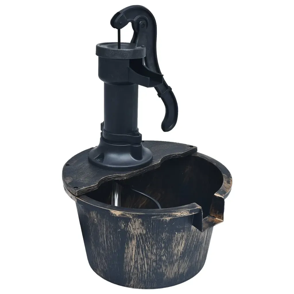 Garden Water Fountain Barrel with Pump Price