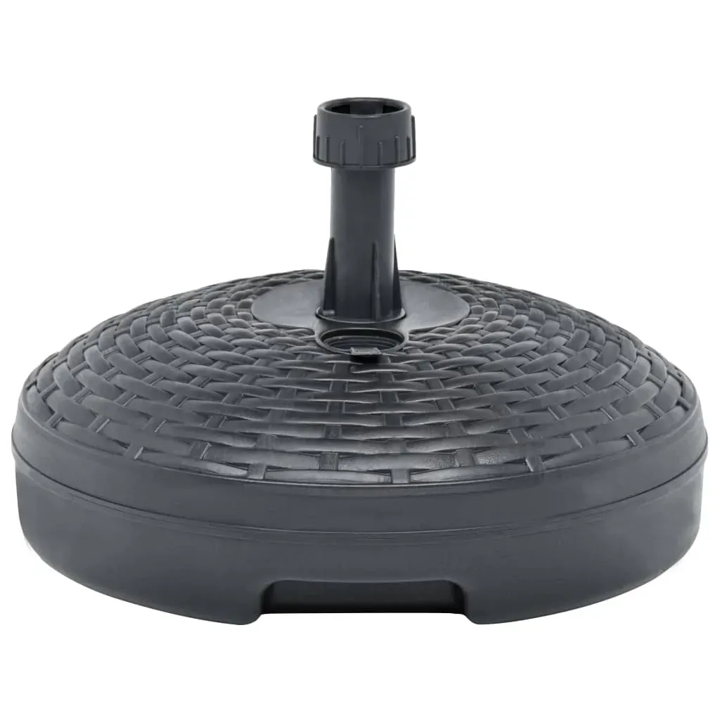 Umbrella Base Sand/Water Filled 20 L Anthracite Plastic Rattan Price