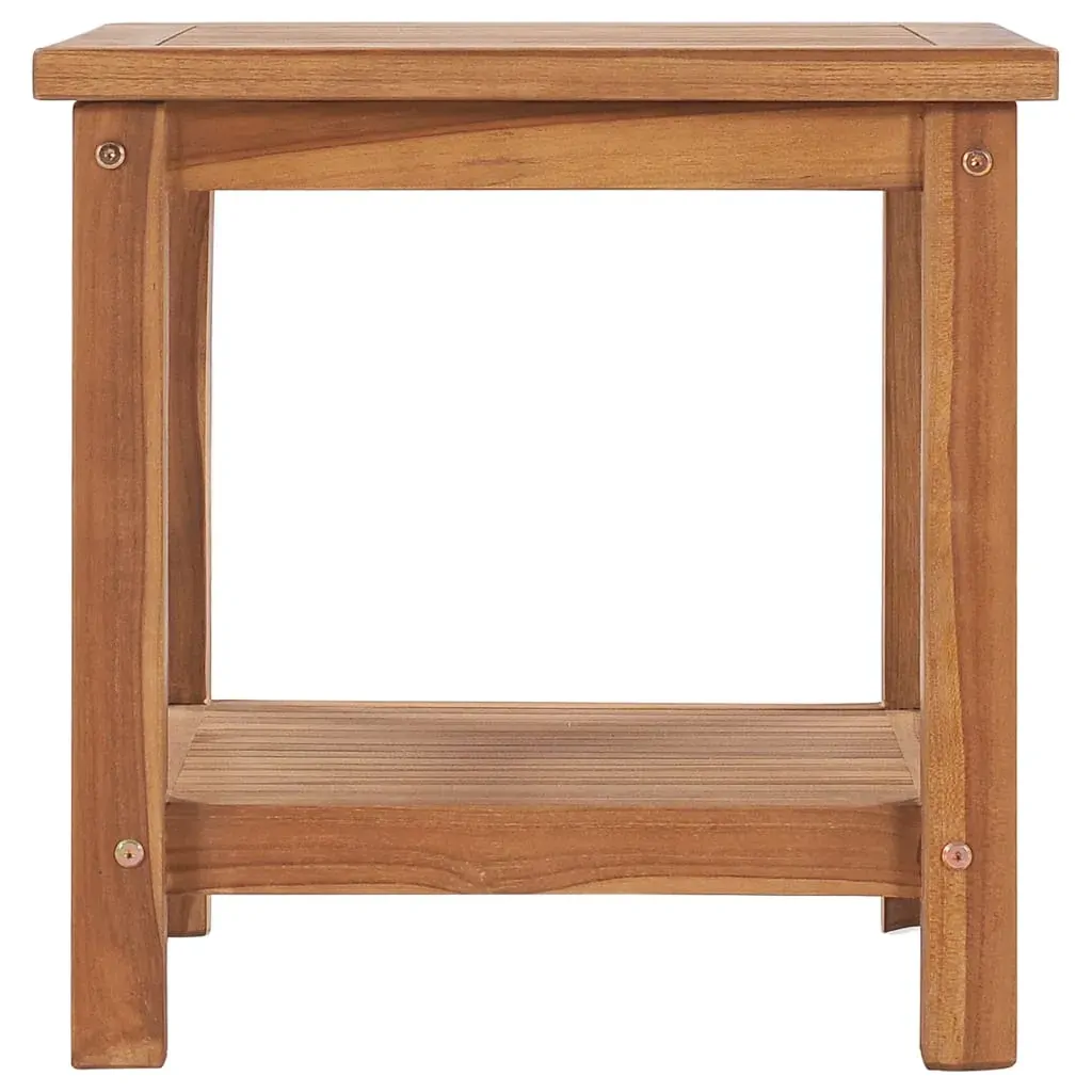 Coffee Table 45x45x45 cm Solid Teak Wood Price