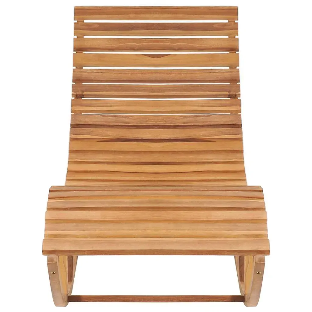 Rocking Sunlounger Solid Teak Wood Price
