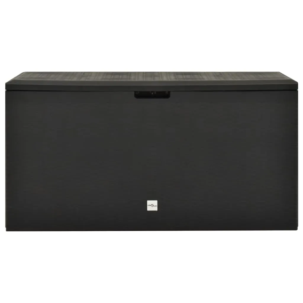 Garden Storage Box Anthracite 114x47x60 cm Price