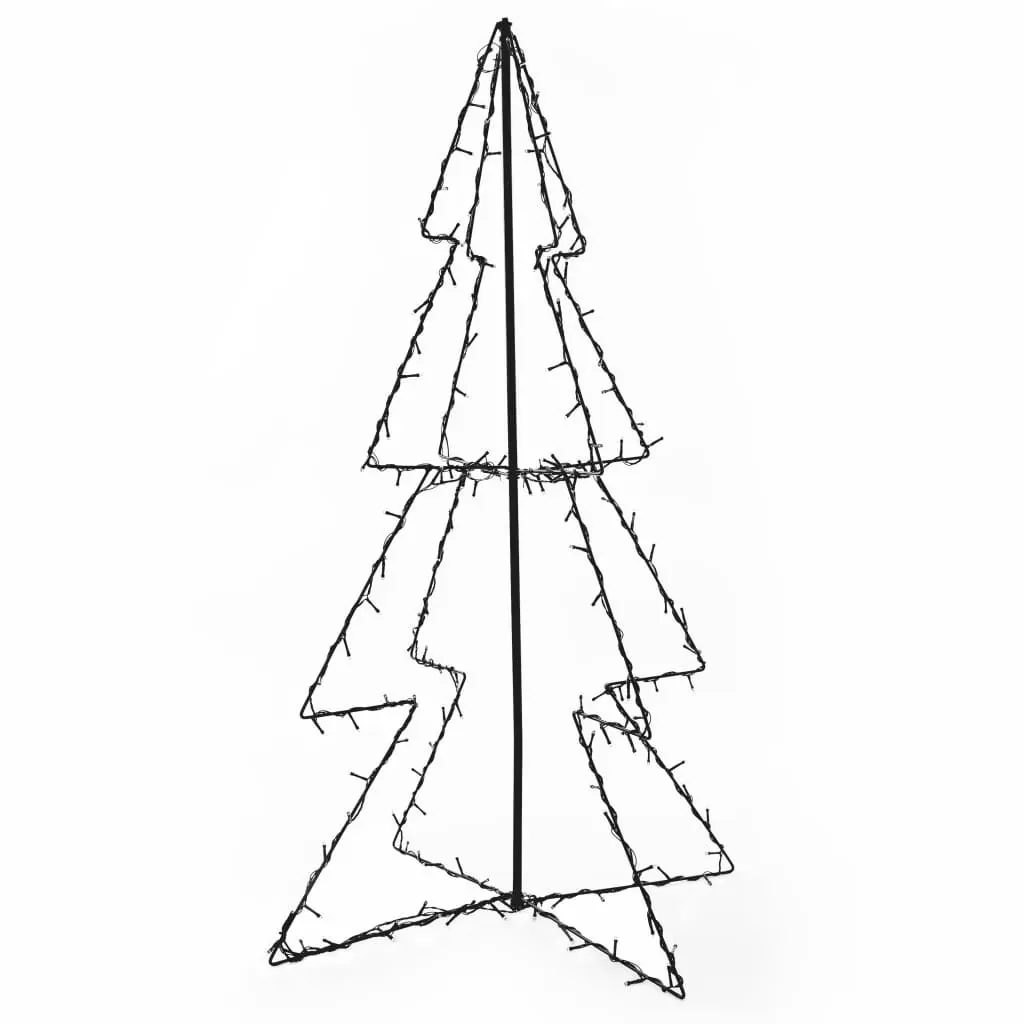 Christmas Cone Tree 160 LEDs Indoor and Outdoor 78x120 cm Price