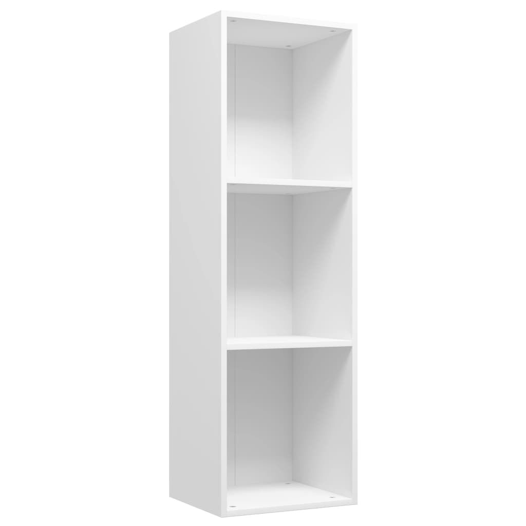 Book Cabinet/TV Cabinet White 36x30x114 cm Engineered Wood Price