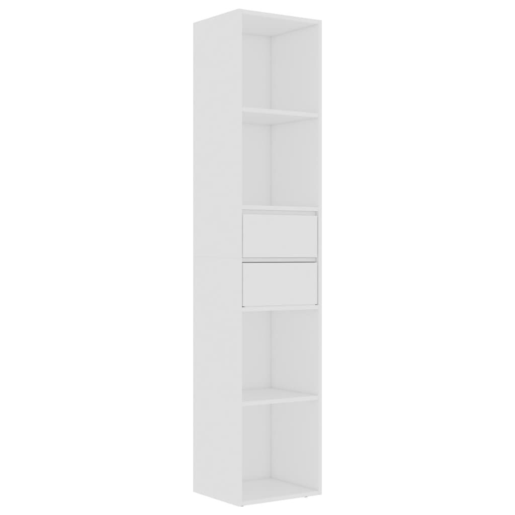 Book Cabinet White 36x30x171 cm Engineered Wood Price