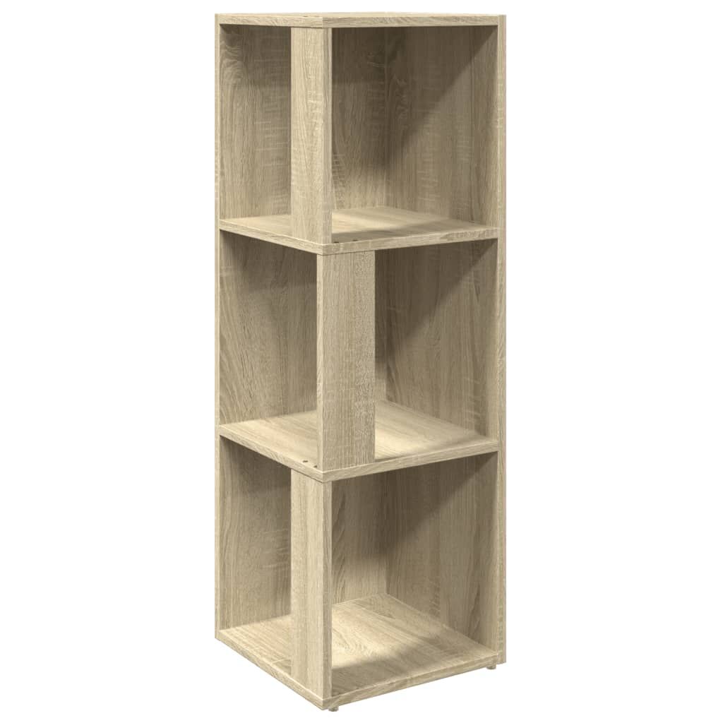Corner Cabinet Sonoma Oak 33x33x100 cm Engineered Wood Price