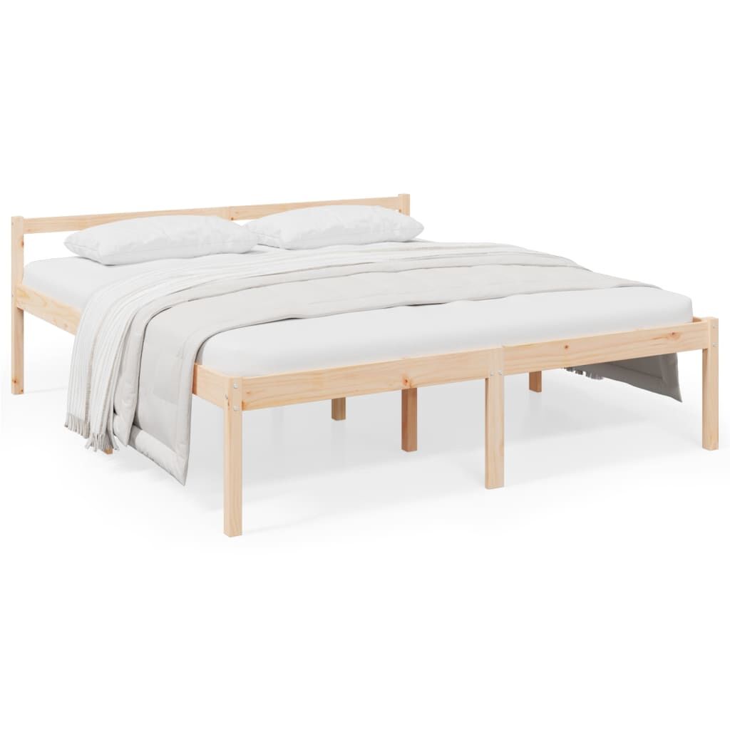 Senior Bed without Mattress 183x203 cm King Price