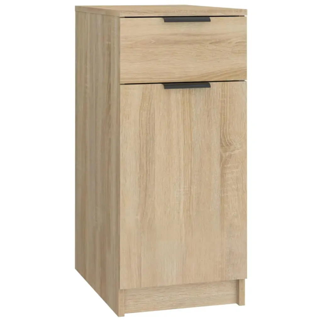 Desk Cabinet Sonoma Oak 33.5x50x75 cm Engineered Wood Price