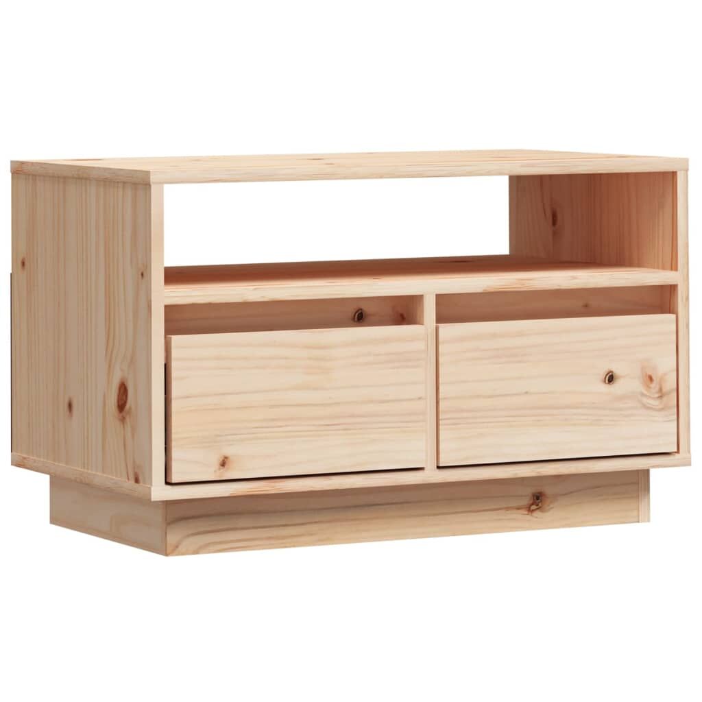 TV Cabinet 60x35x37 cm Solid Wood Pine Price