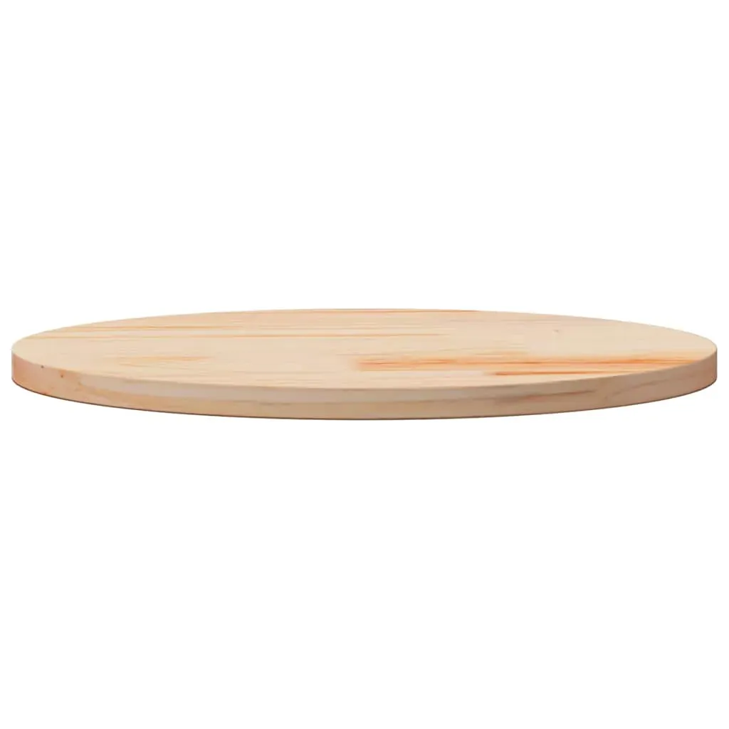 Table Top Ø70x2.5 cm Solid Wood Pine Price