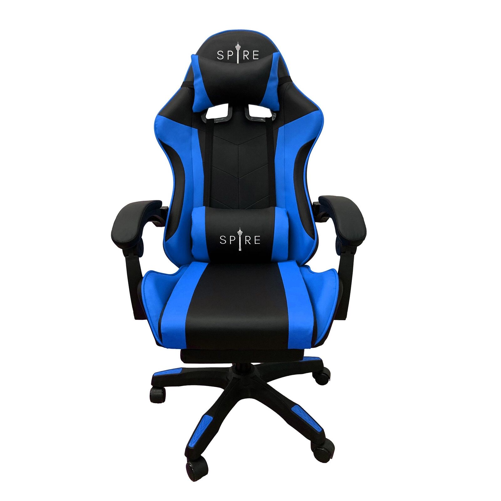 Spire Zinc Adjustable Gaming/Office Chair - Blue and Black Price