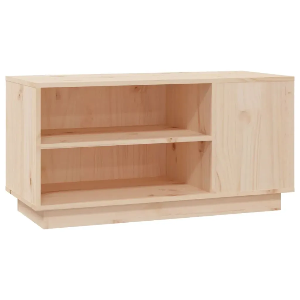 TV Cabinet 80x35x40.5 cm Solid Wood Pine Price
