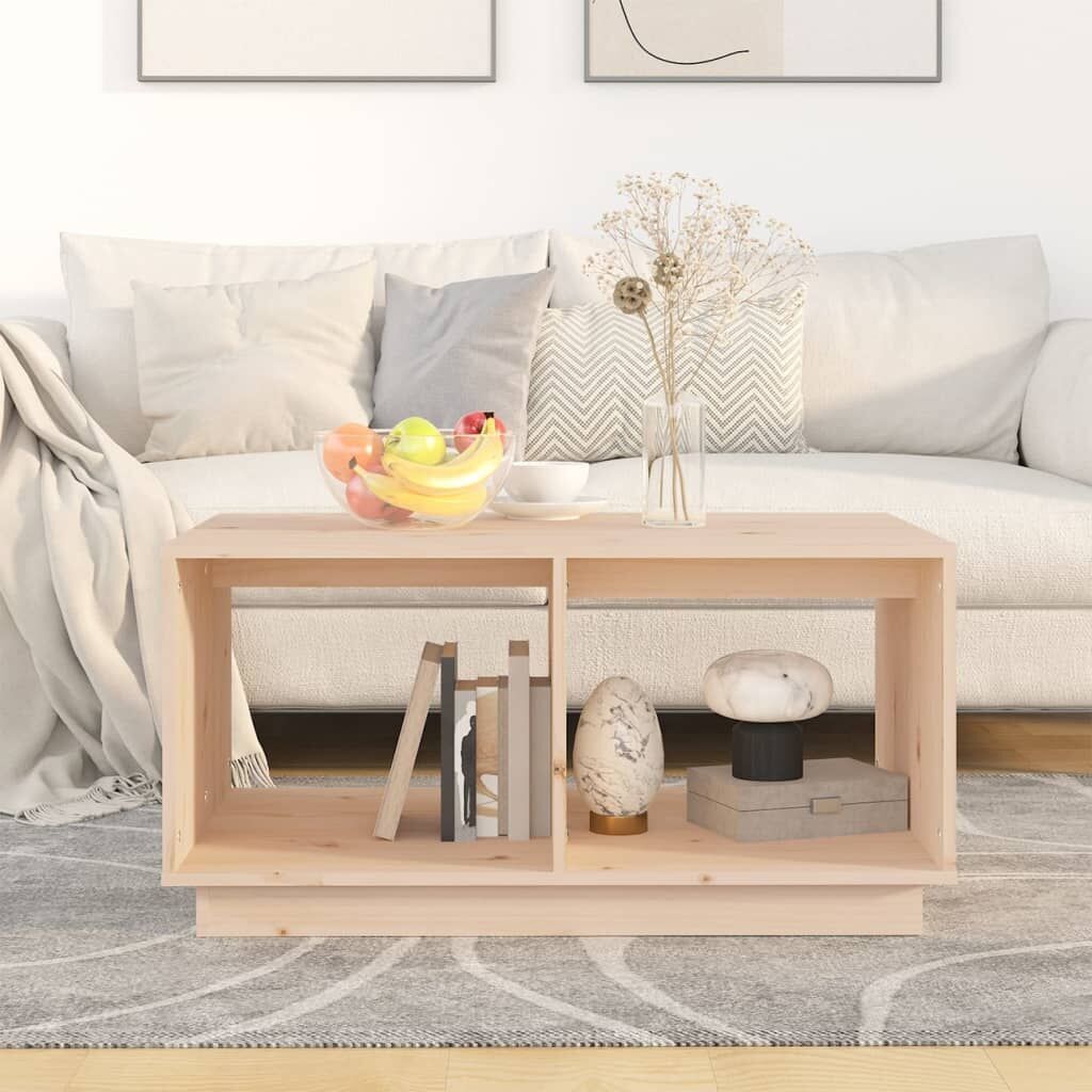 Coffee Table 80x50x40 cm Solid Wood Pine Price