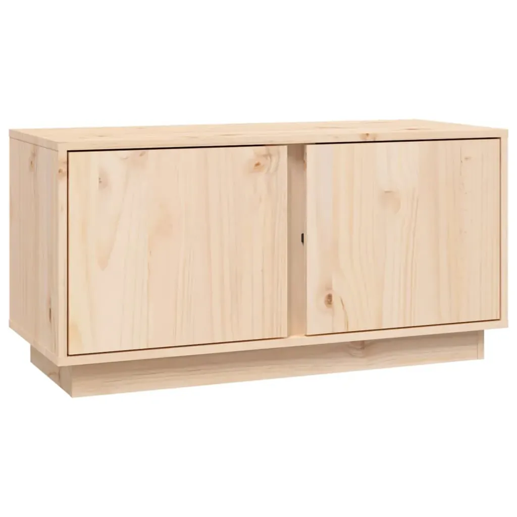 TV Cabinet 80x35x40.5 cm Solid Wood Pine Price